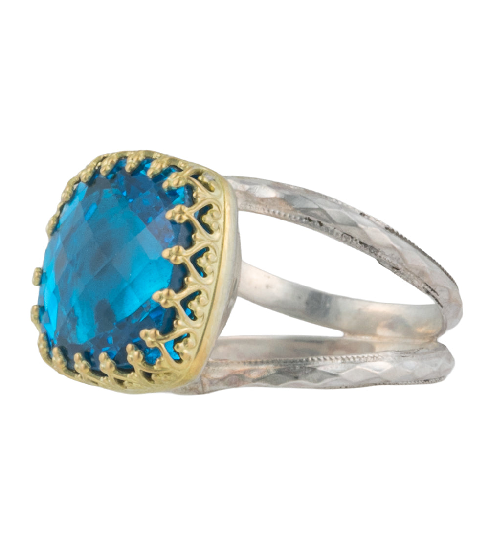 Swiss Blue Topaz Ring by Galit
