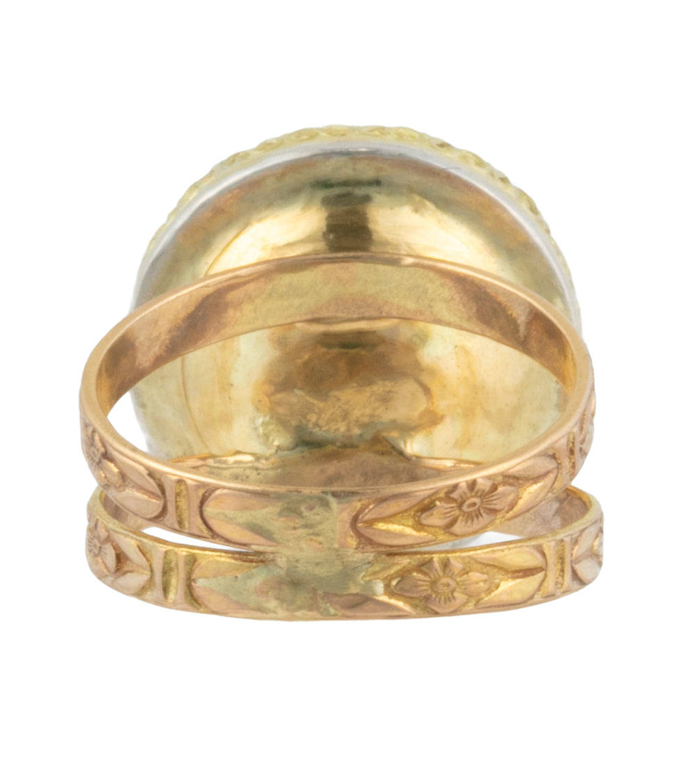Aquamarine Faceted Ring by Galit