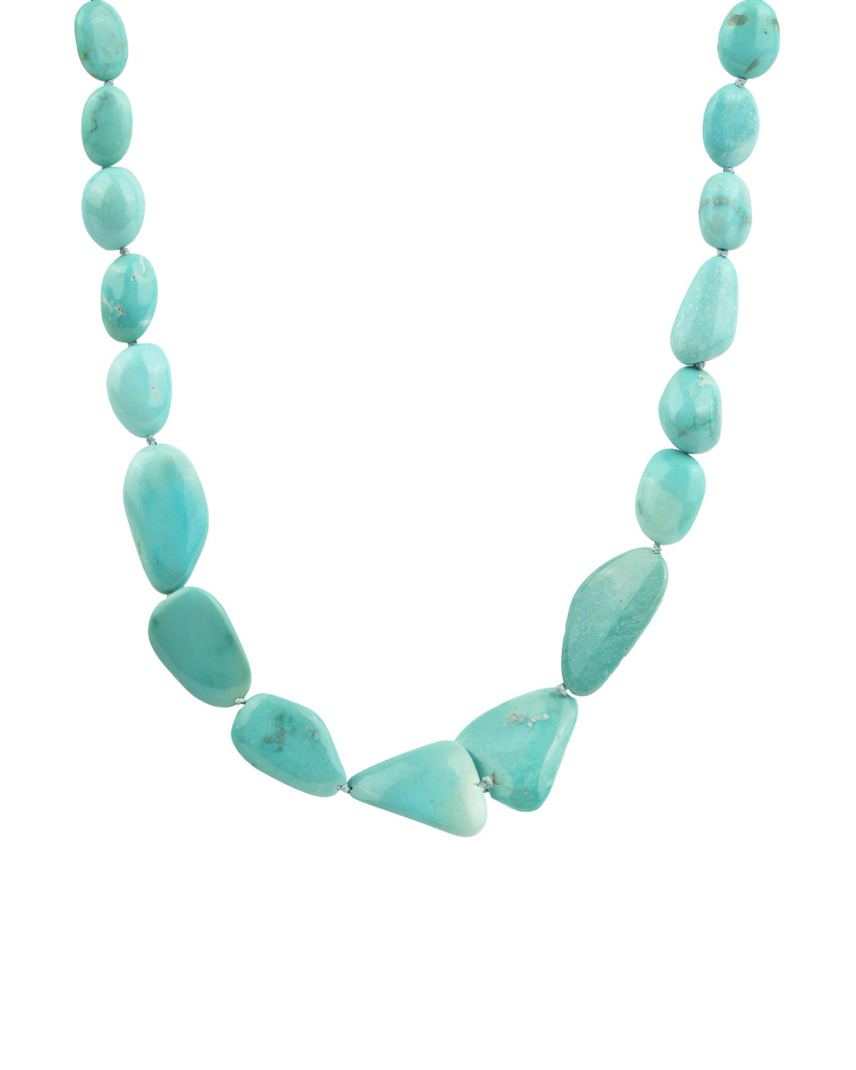 Sleeping Beauty Turquoise Beaded Necklace