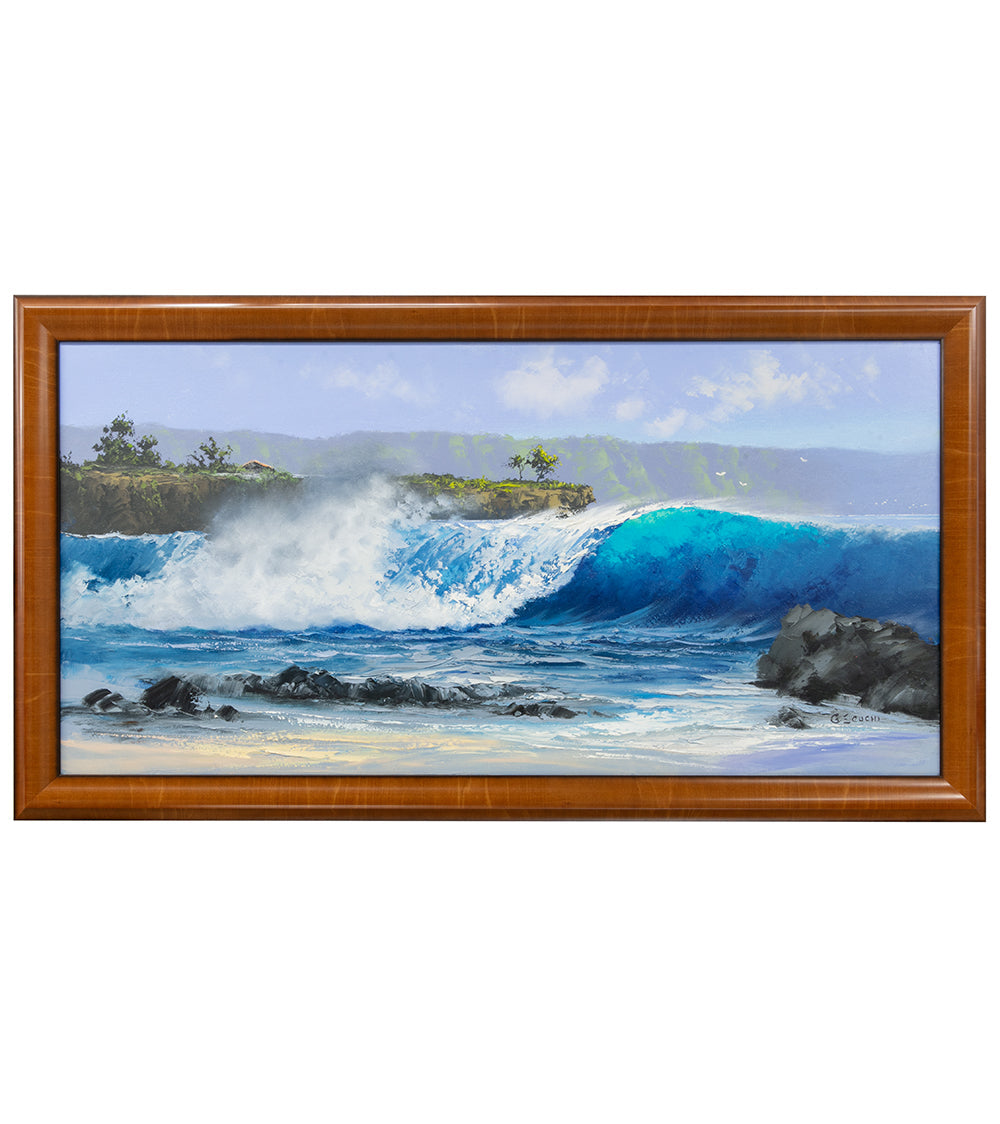 Original Painting: Morning Light, North Shore by George Eguchi
