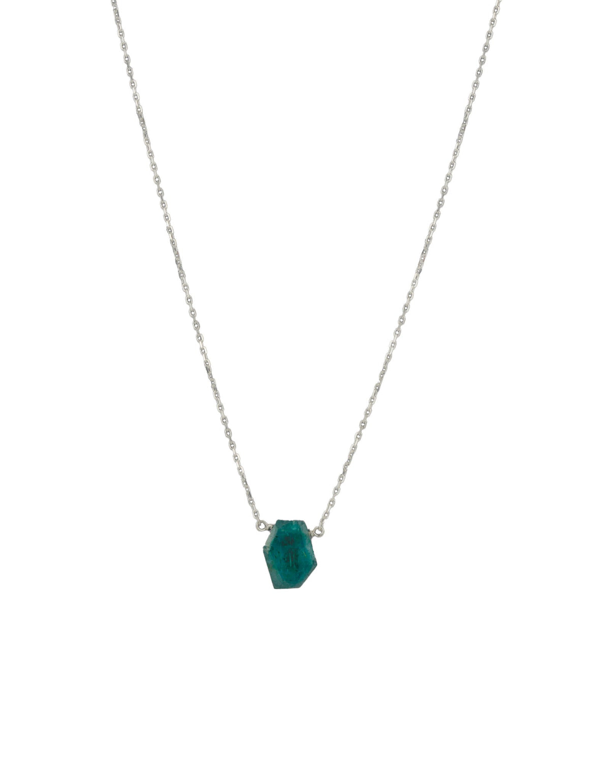Kyanite Slice Cable Chain Necklace | 10mm