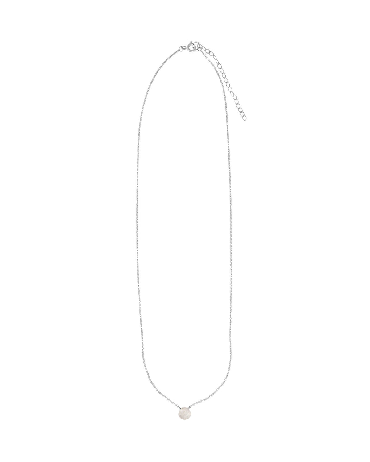 Kunzite Heart Cable Chain Necklace | 10mm