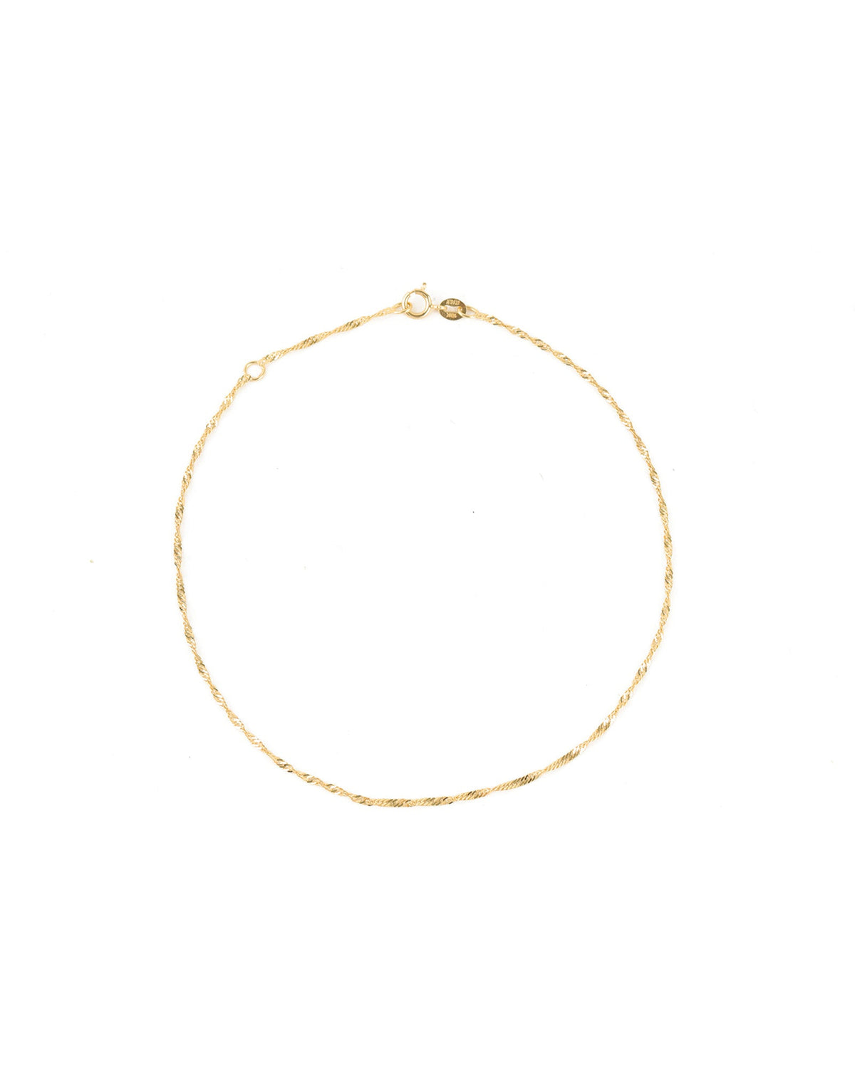 Singapore Anklet