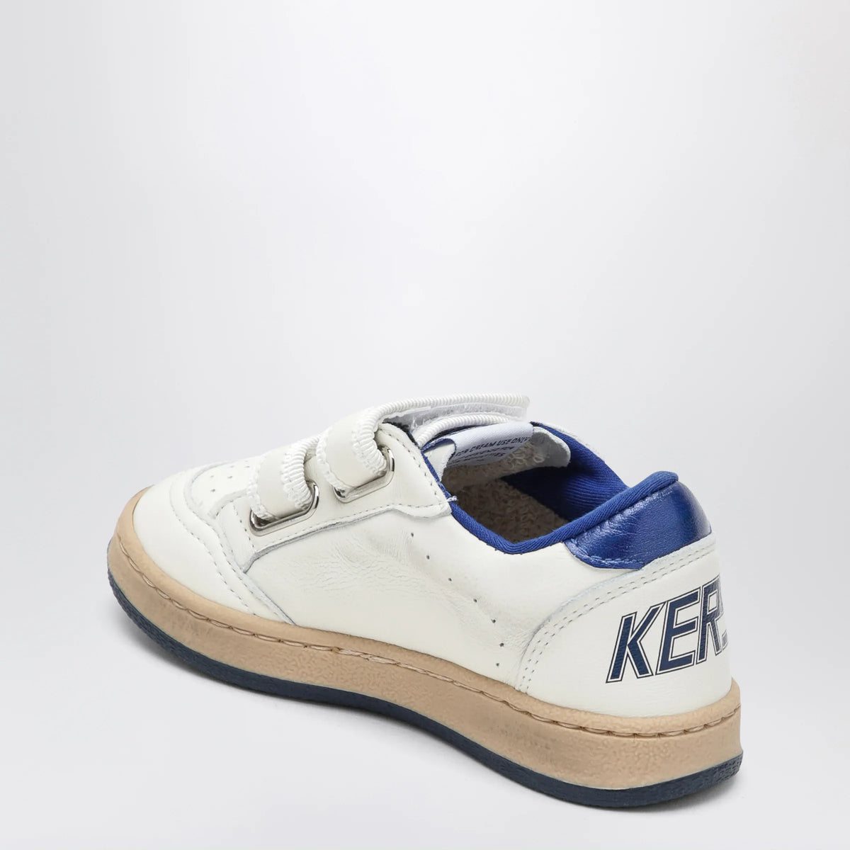 Golden Goose - Ball Star sneakers in white/blue