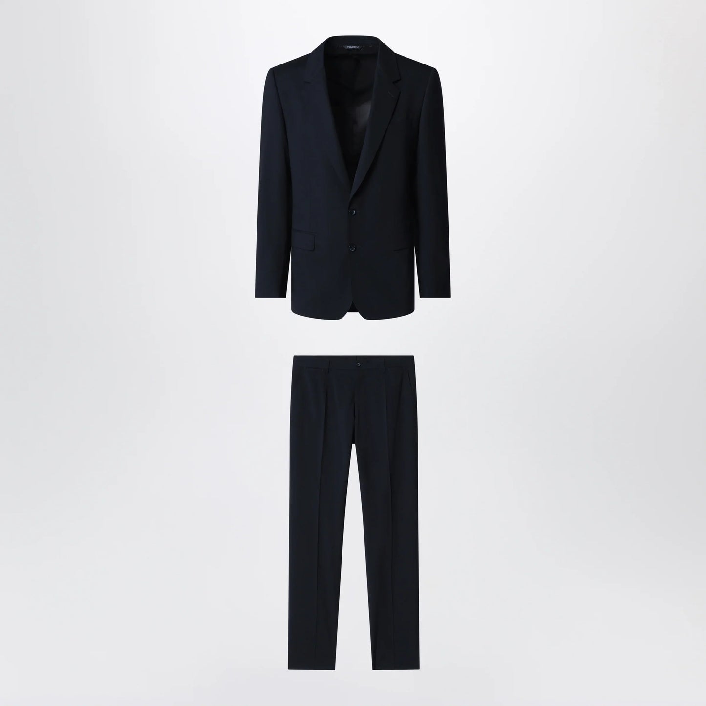 Dolce&Gabbana - Blue stretch wool single-breasted suit