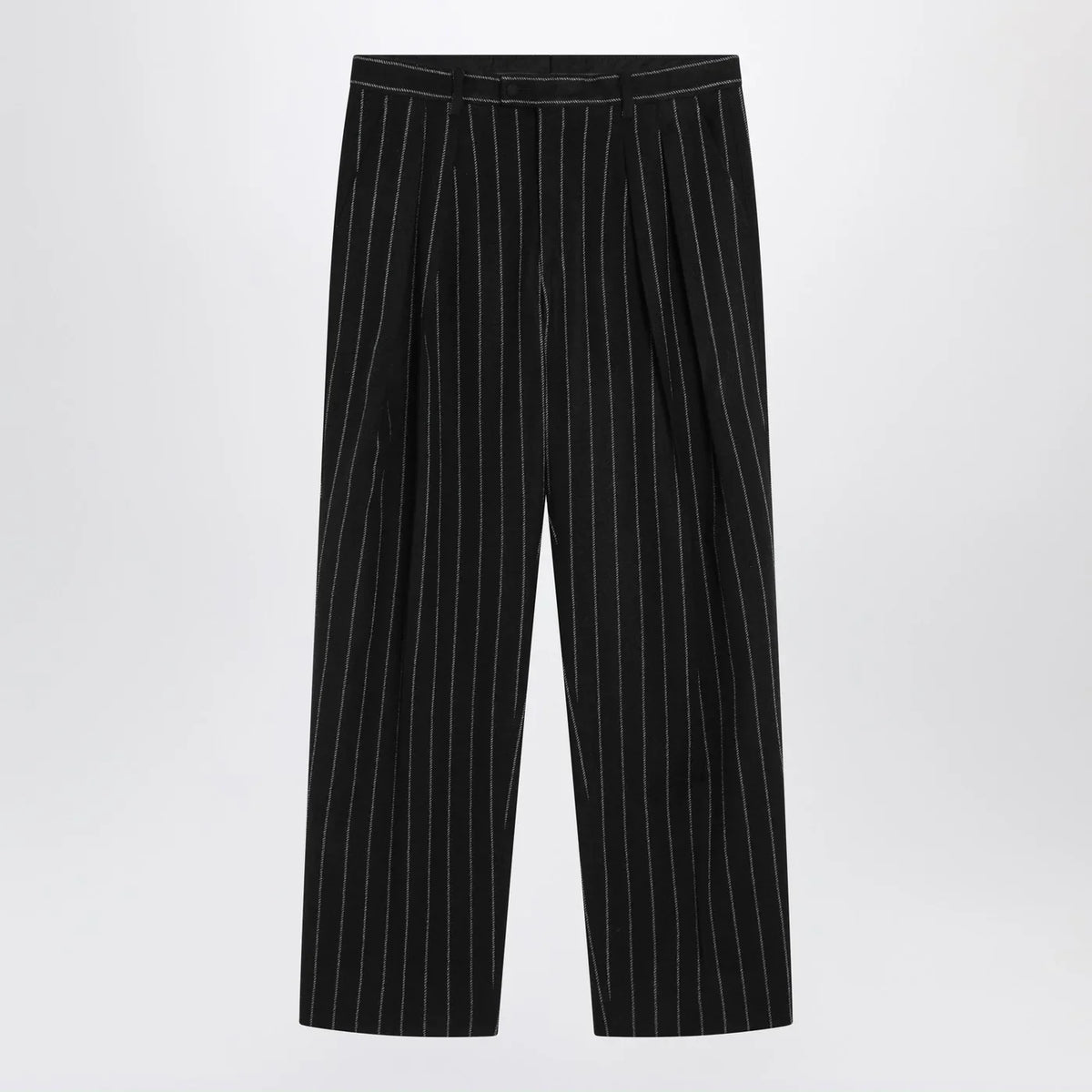 Dolce&Gabbana - Striped wool-blend trousers