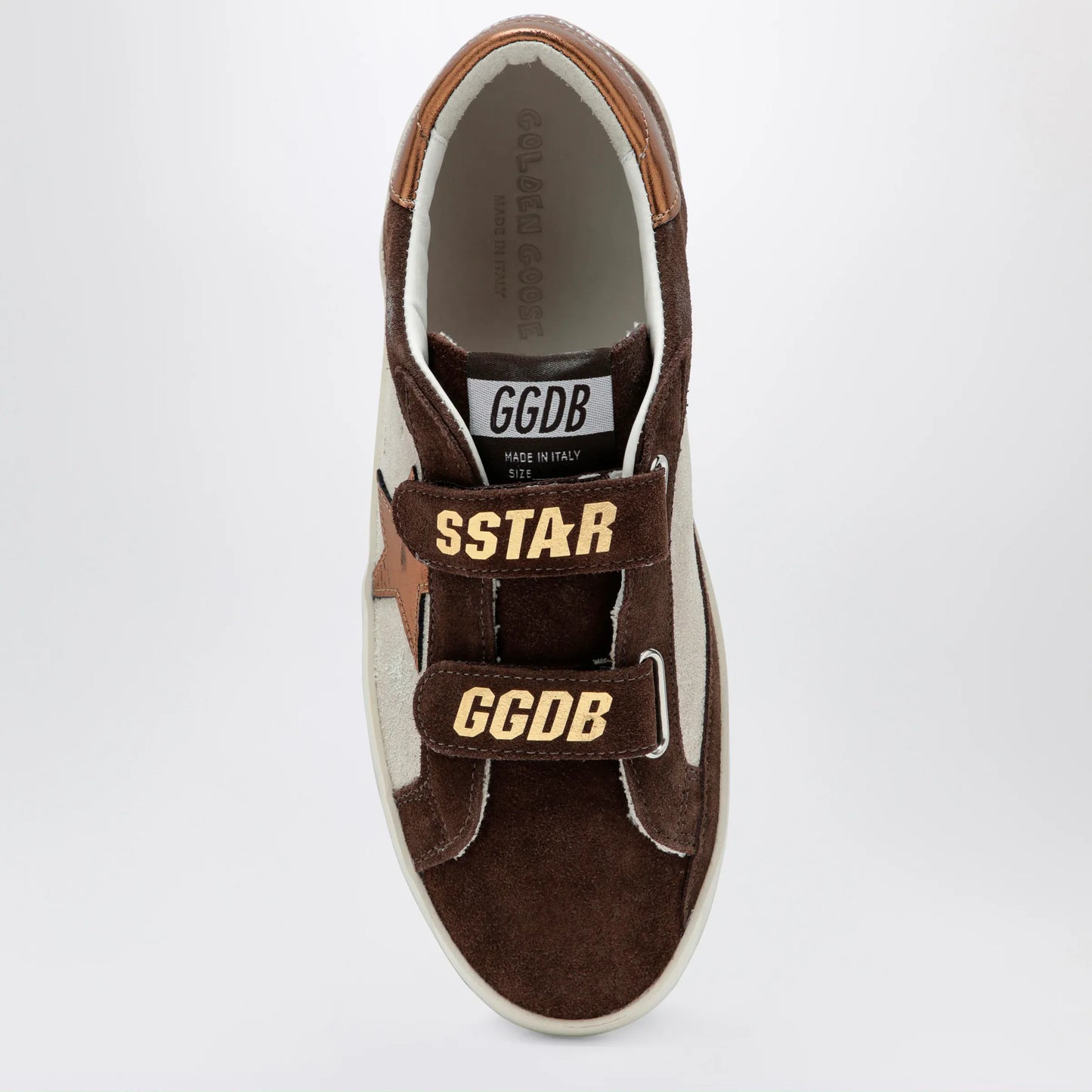 Golden Goose - Old School sneakers in sand/brown suede