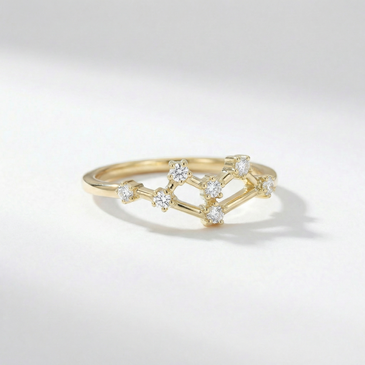 The Constellation Ring | Gemini | Natural Diamond