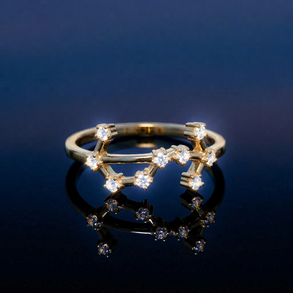 The Constellation Ring | Scorpio | Natural Diamond