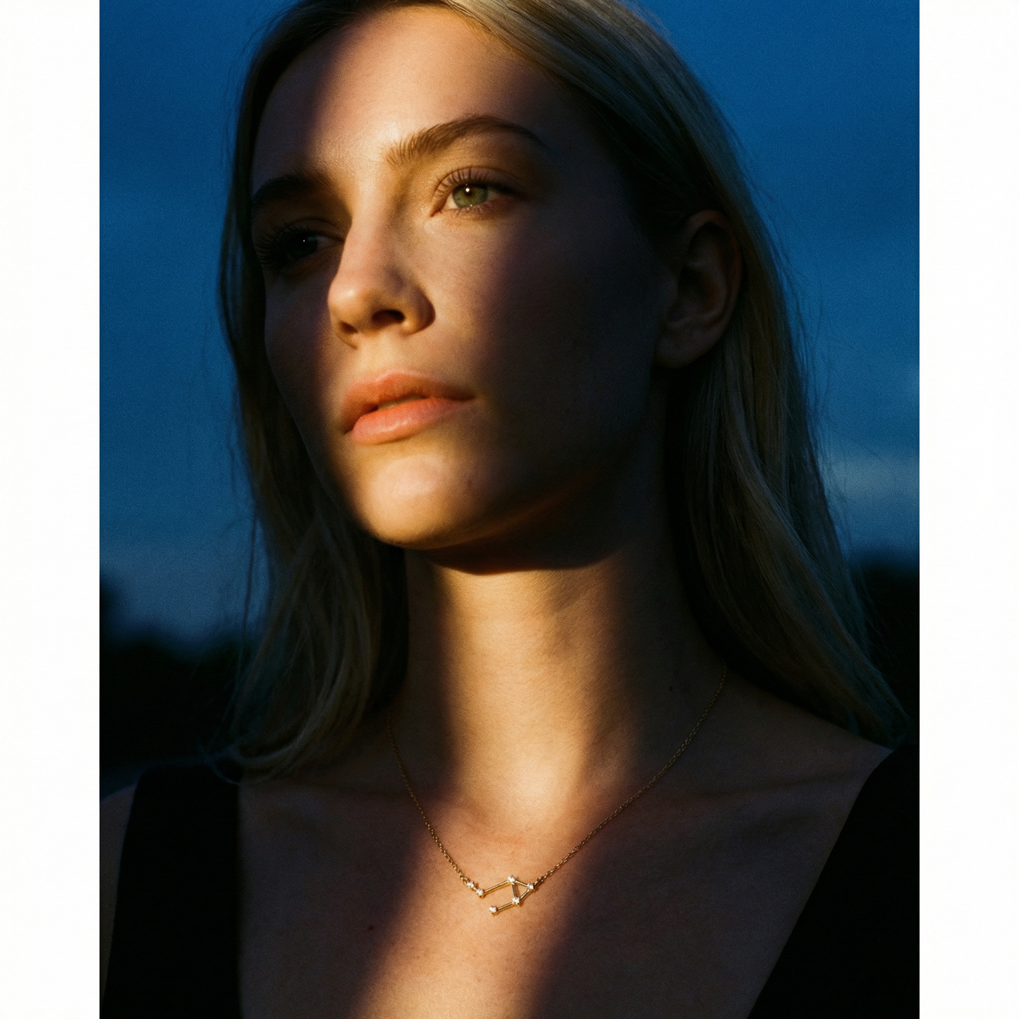 The Constellation Necklace | Libra | Natural Diamond