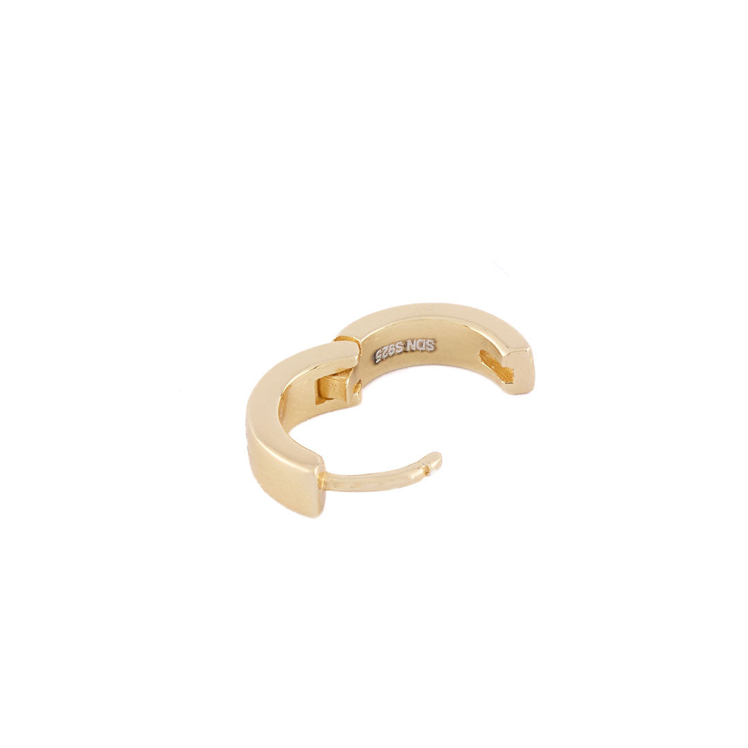 Gold Asteria Hoop Earring