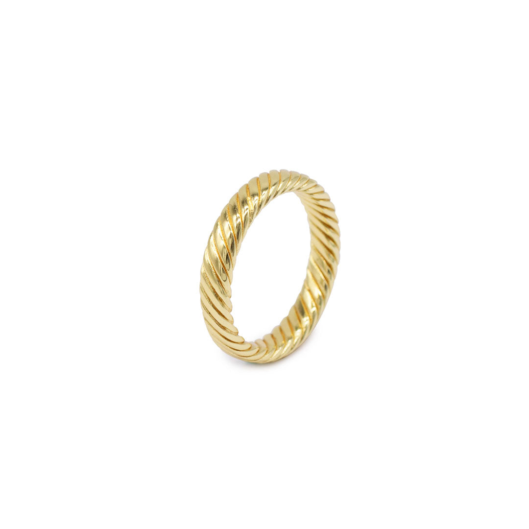 Gold Halo Ring