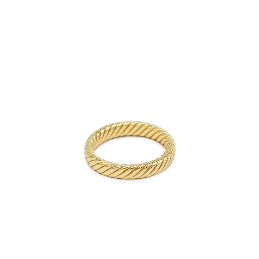 Gold Halo Ring