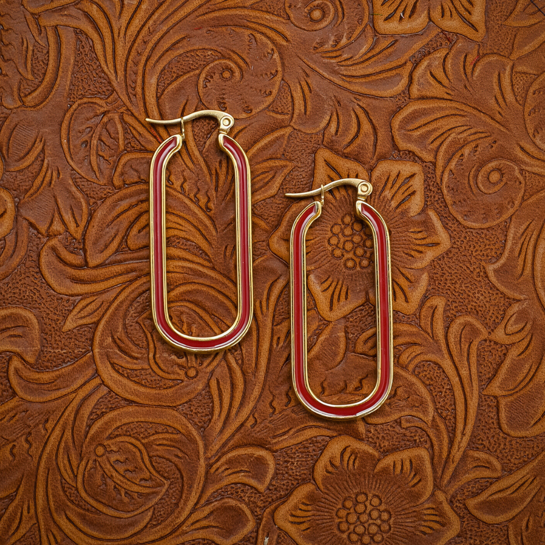 The Gold Etta Hoops