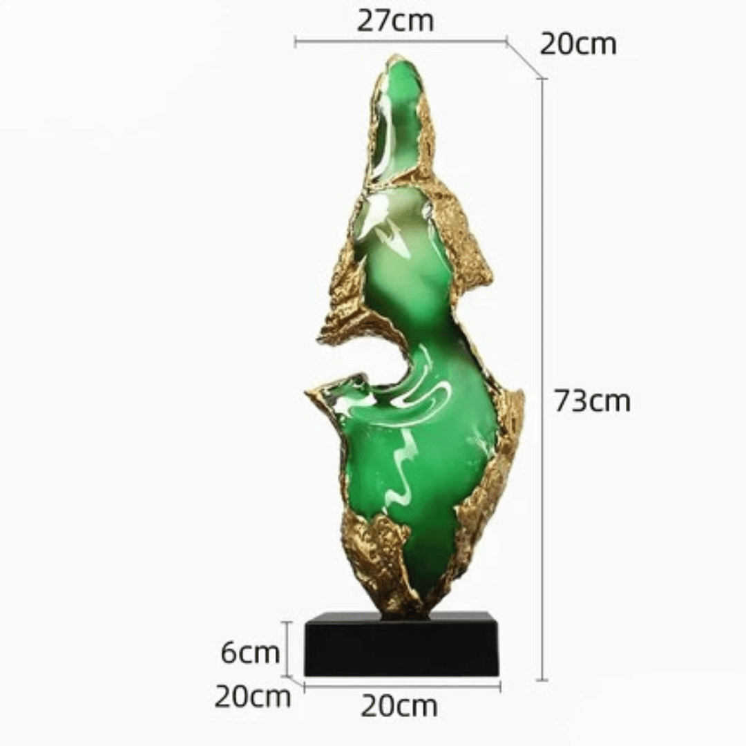 Large Abstract Resin Sculpture