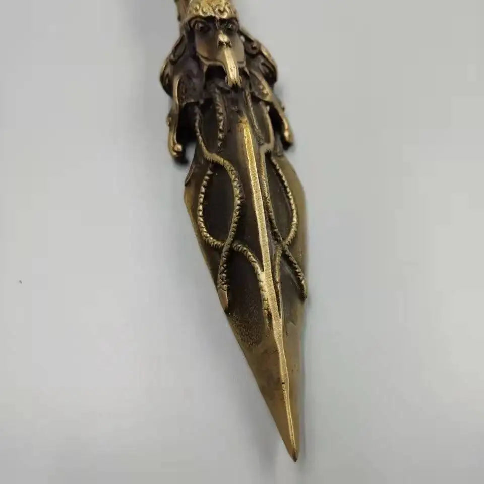 Brass Phurba Ritual Dagger