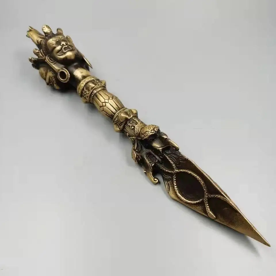 Brass Phurba Ritual Dagger