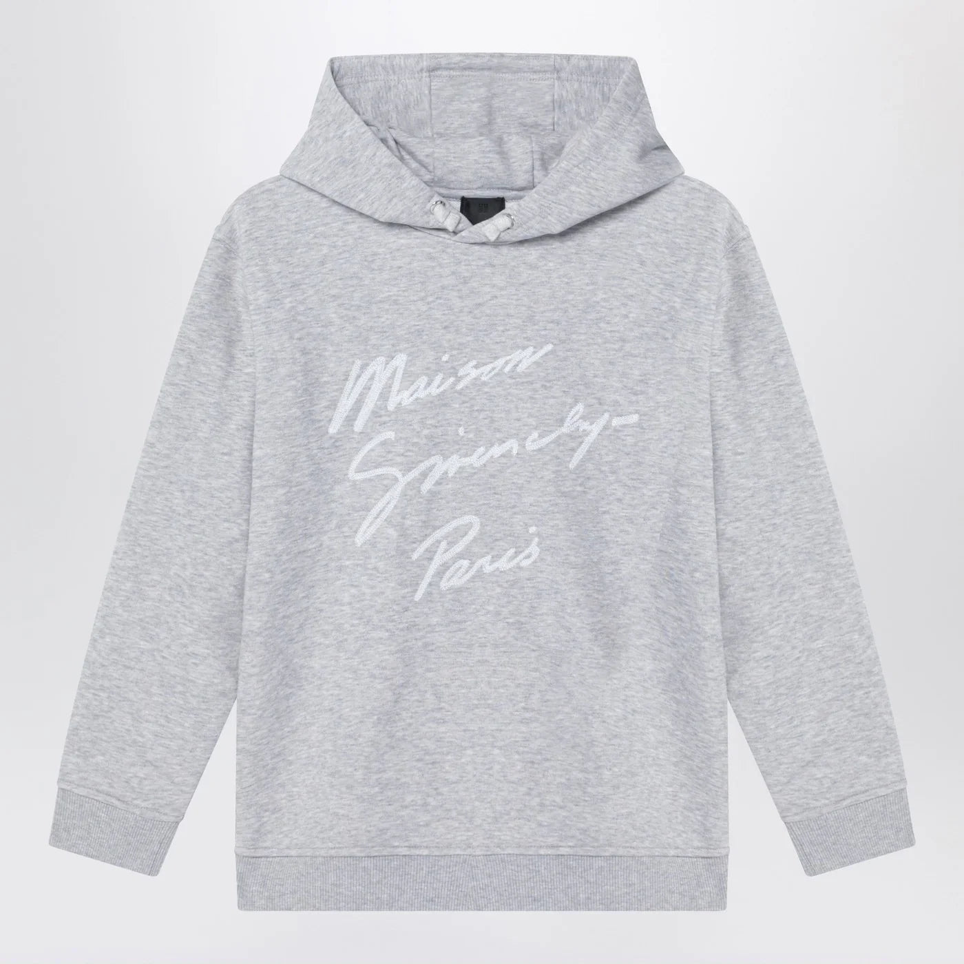 Givenchy - Grey hoodie with embroidered logo