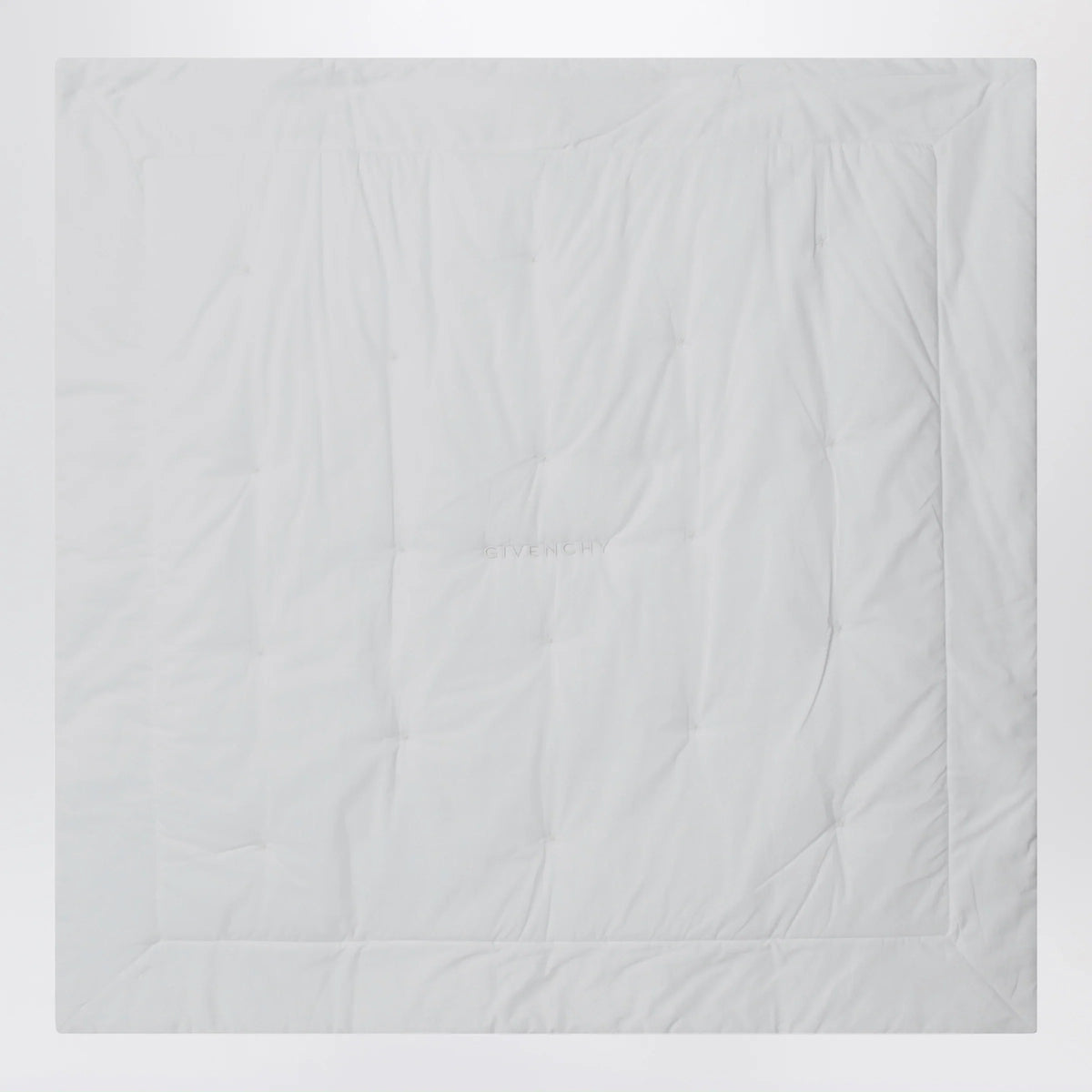 Givenchy - White blanket with teddy bear embroidery