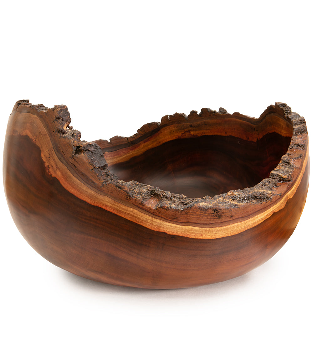 Milo Bowl with Bark and Koa Stitch #2526 by Aaron Hammer