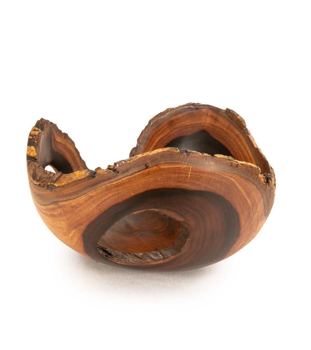 Milo Bowl with Bark #2540 by Aaron Hammer