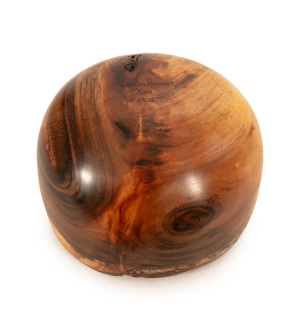 Koa Bowl #2586 by Aaron Hammer