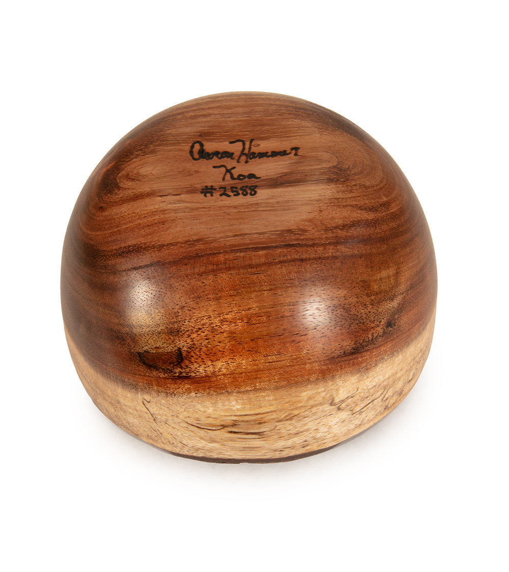 Koa Bowl #2588 by Aaron Hammer