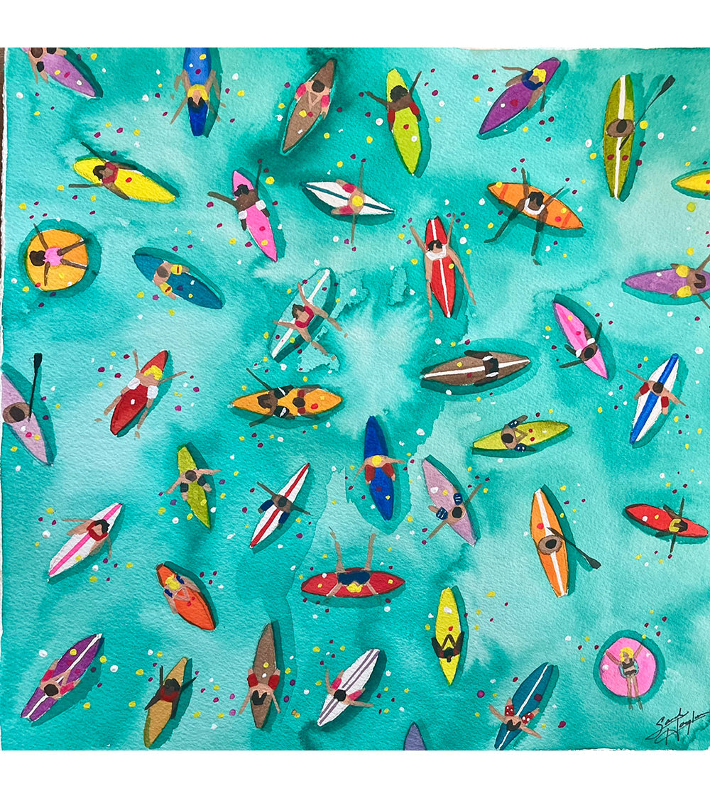 Paddle Out #134 by Sarah Houglum