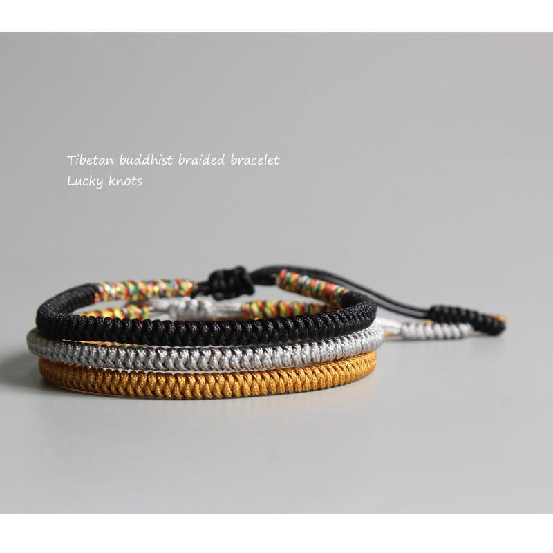 Handmade Knots Lucky Rope Bracelet (Confidence)
