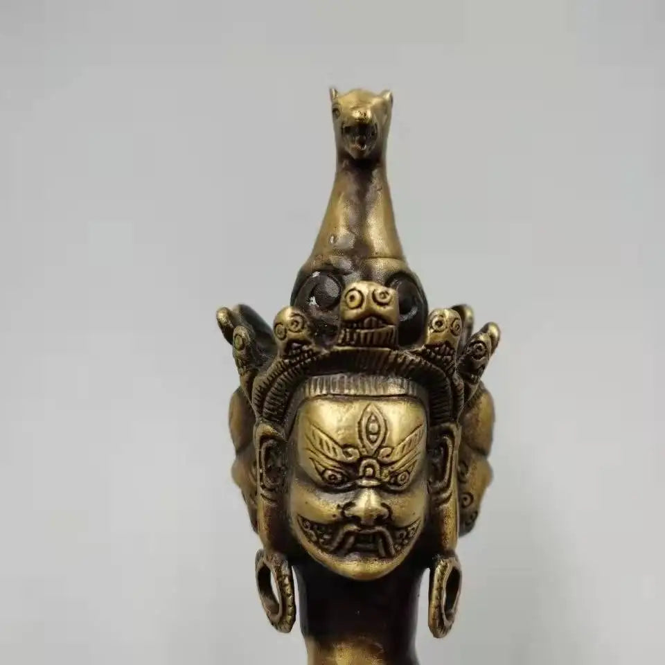 Brass Phurba Ritual Dagger