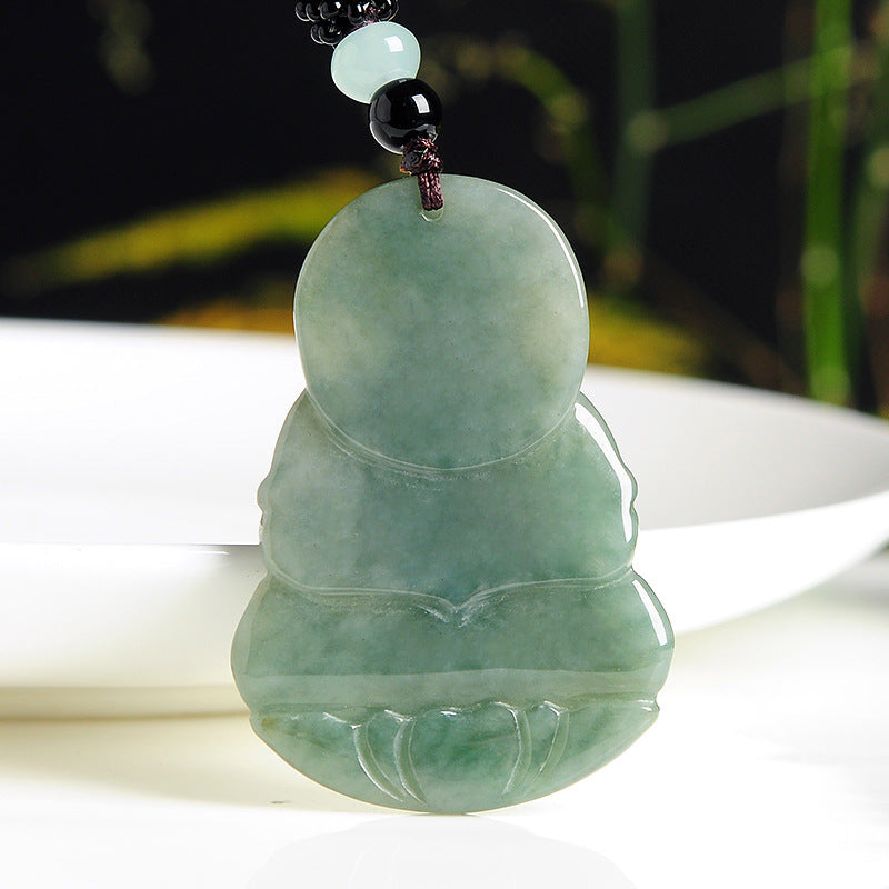 Healing Buddha Jade Necklace