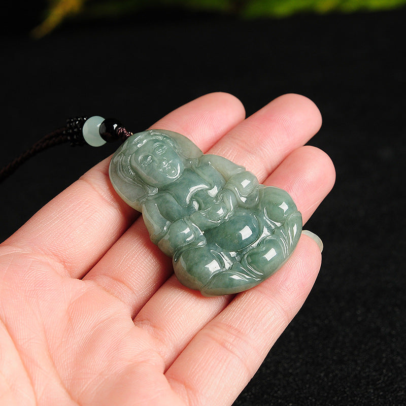 Healing Buddha Jade Necklace