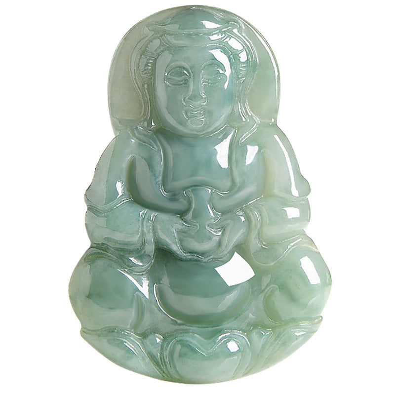 Healing Buddha Jade Necklace