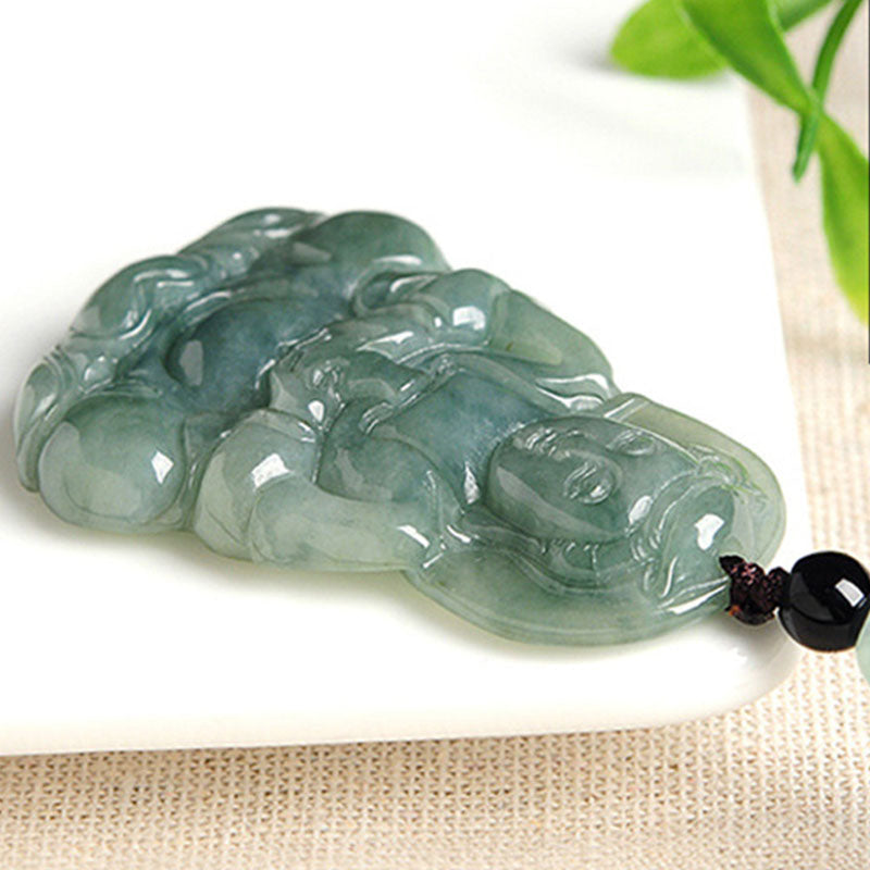 Healing Buddha Jade Necklace