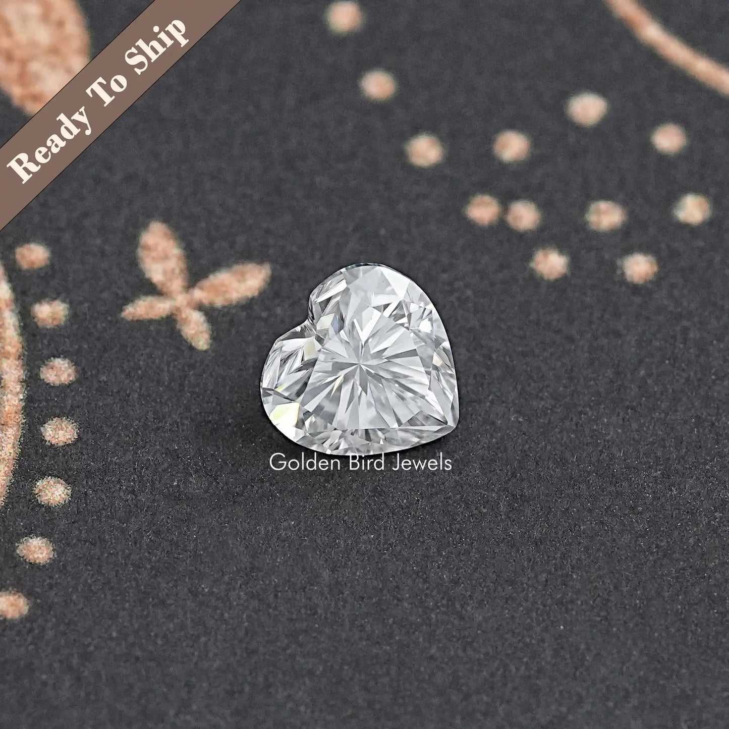 Heart Cut Moissanite Loose Stone
