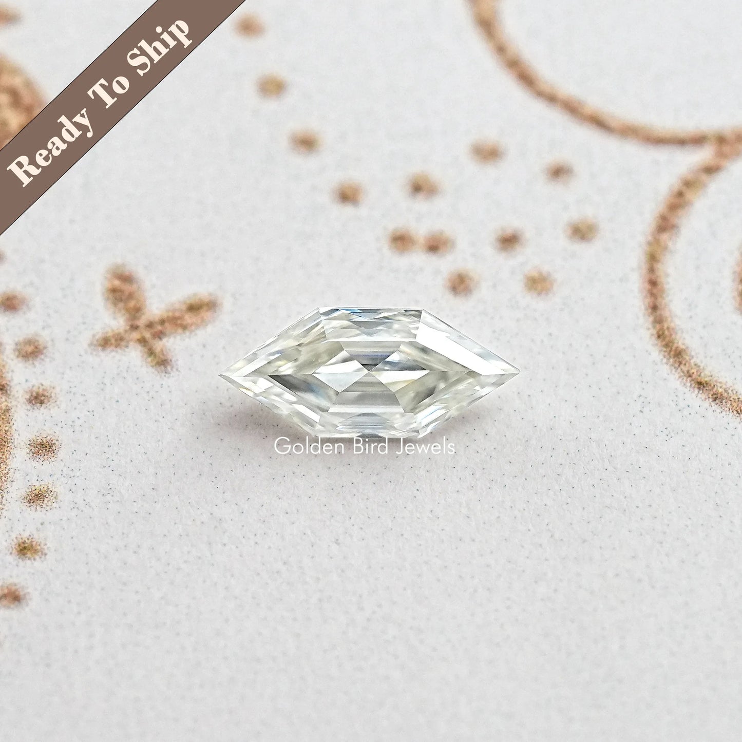 Hexagon Cut Moissanite Loose Stone