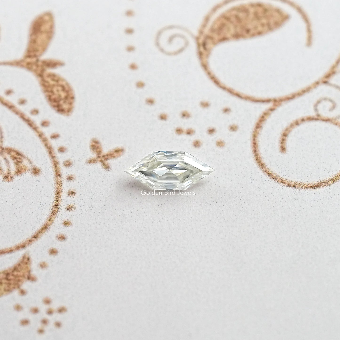 Hexagon Cut Moissanite Loose Stone