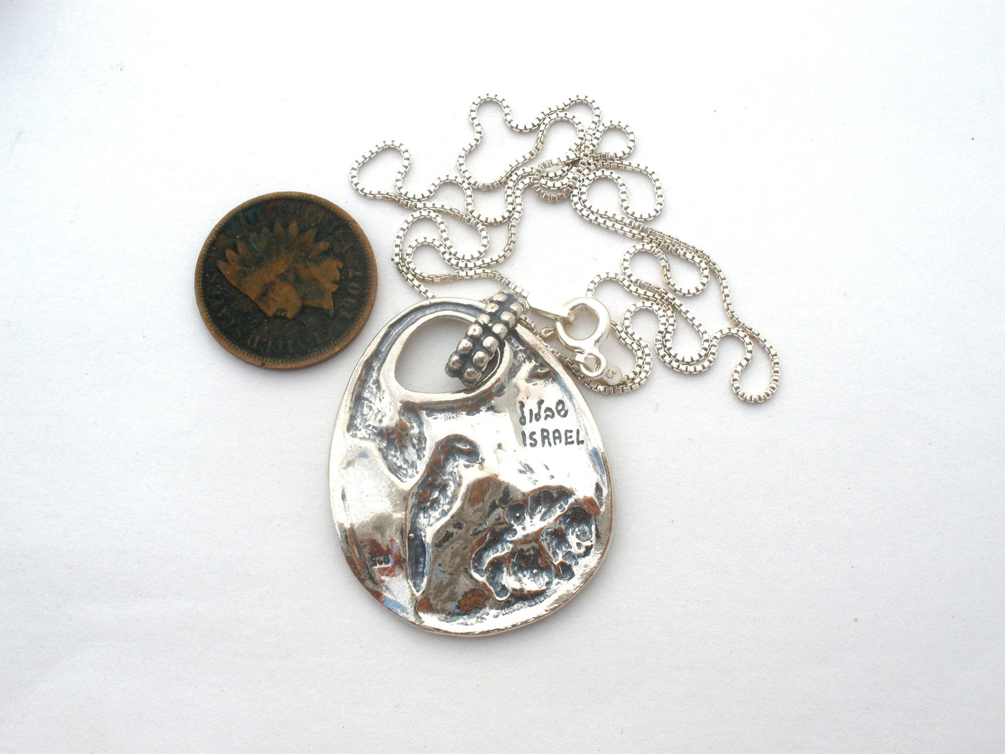 Hummingbird Pendant 925 Necklace by Didae Shablool