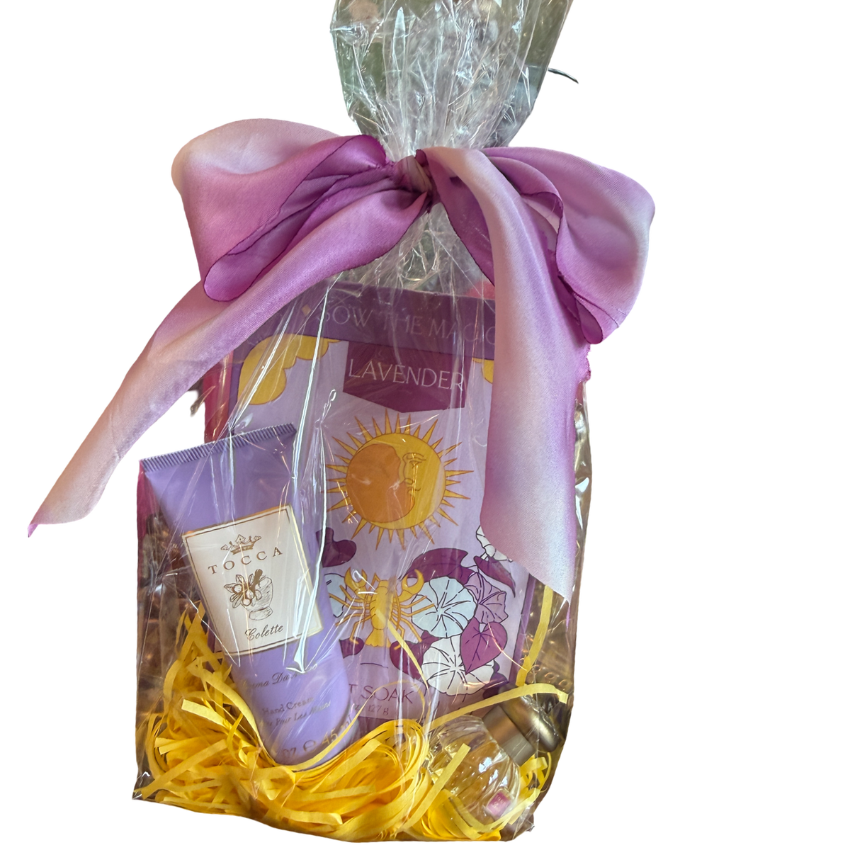 Luxury Self-Care Gift Bag | Tocca Hand Cream, Tocca Mini Perfume and, Sow The Magic Bath Salt Soak