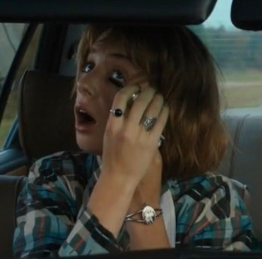 Black Onyx Ring - As Seen on Robin in Stranger Things Season 4 & 5