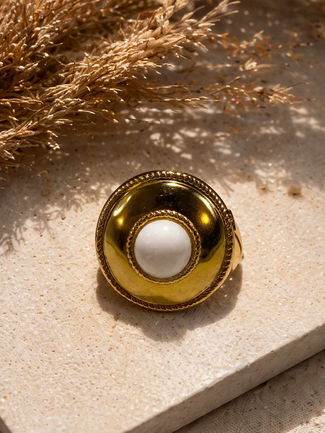 Bague Soleil | Éclat Doré Bohème - Univers solaire