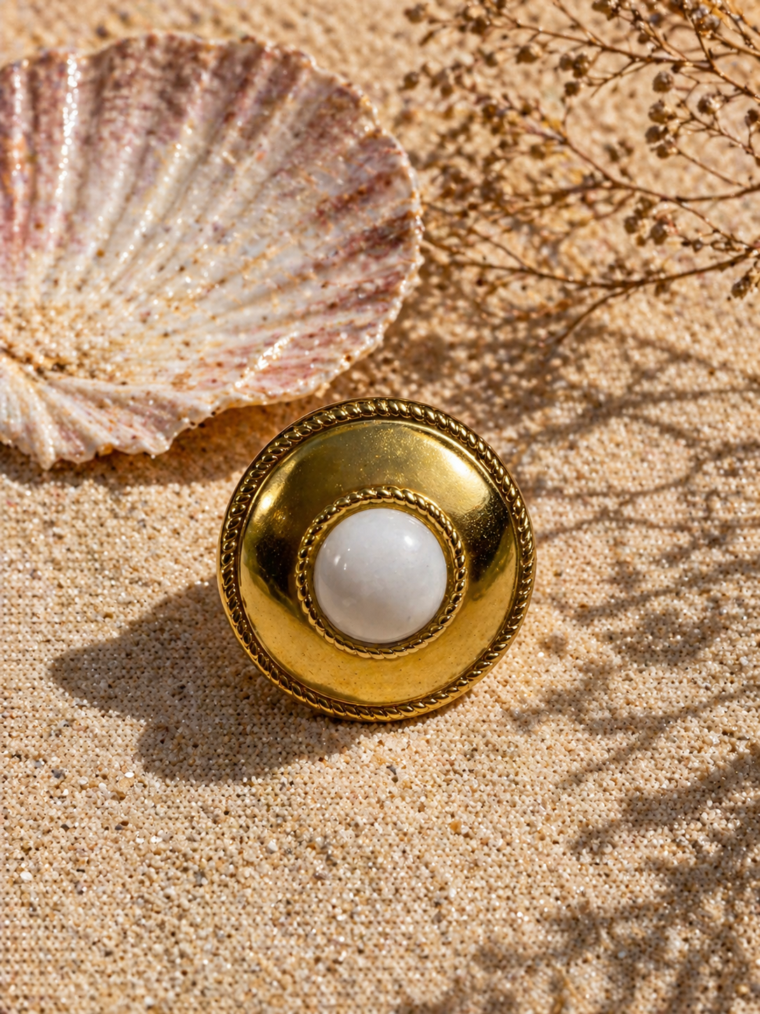 Bague Soleil | Éclat Doré Bohème - Univers solaire