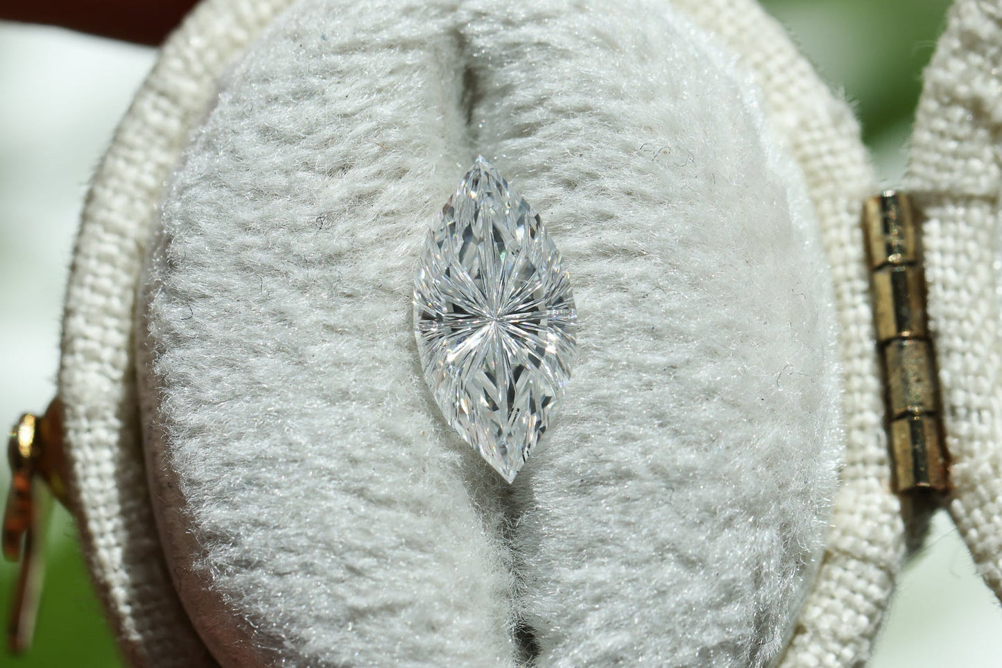 1.08ct marquise lab diamond D VVS2, Divine Portal Cut