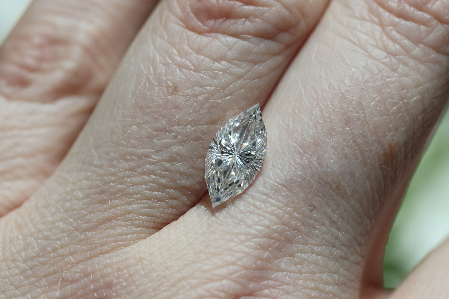 2.03ct marquise lab diamond E VS1, Divine Portal Cut