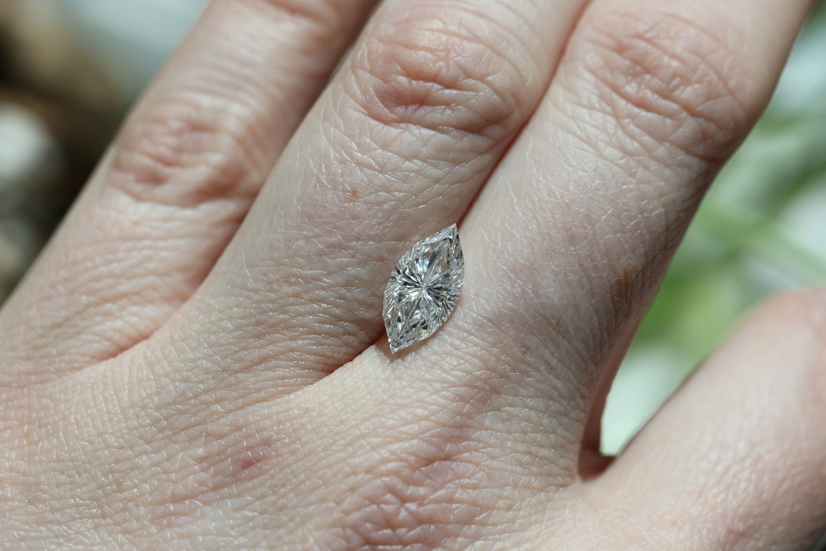 2.03ct marquise lab diamond E VS1, Divine Portal Cut