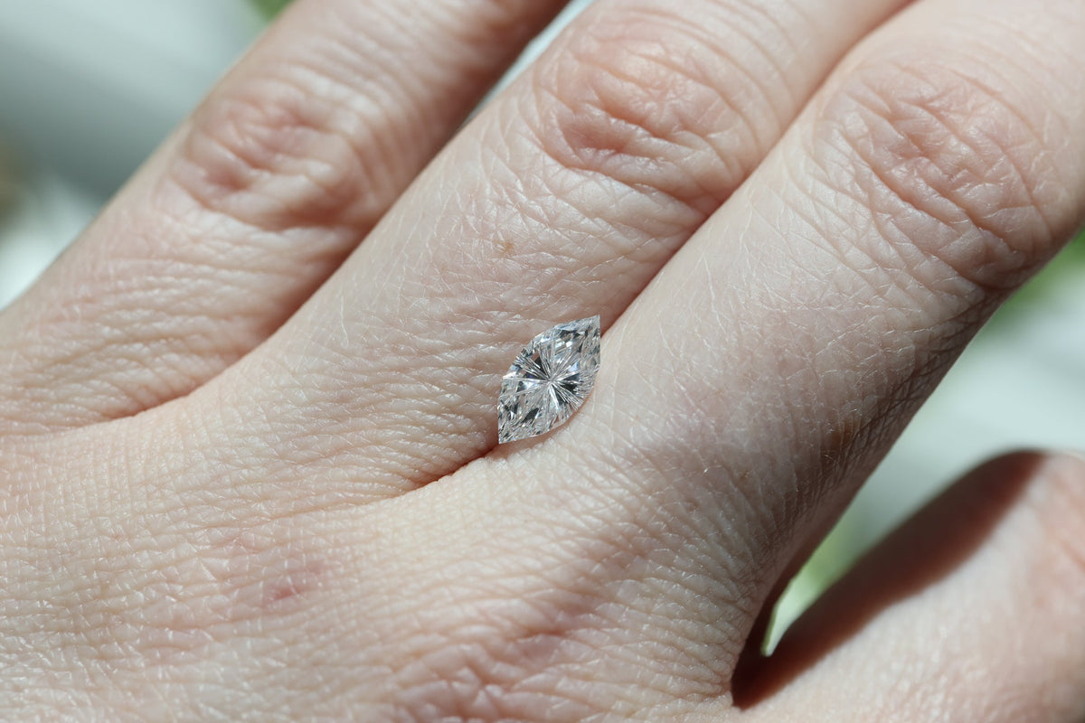 1.06ct marquise lab diamond E VVS2, Divine Portal Cut