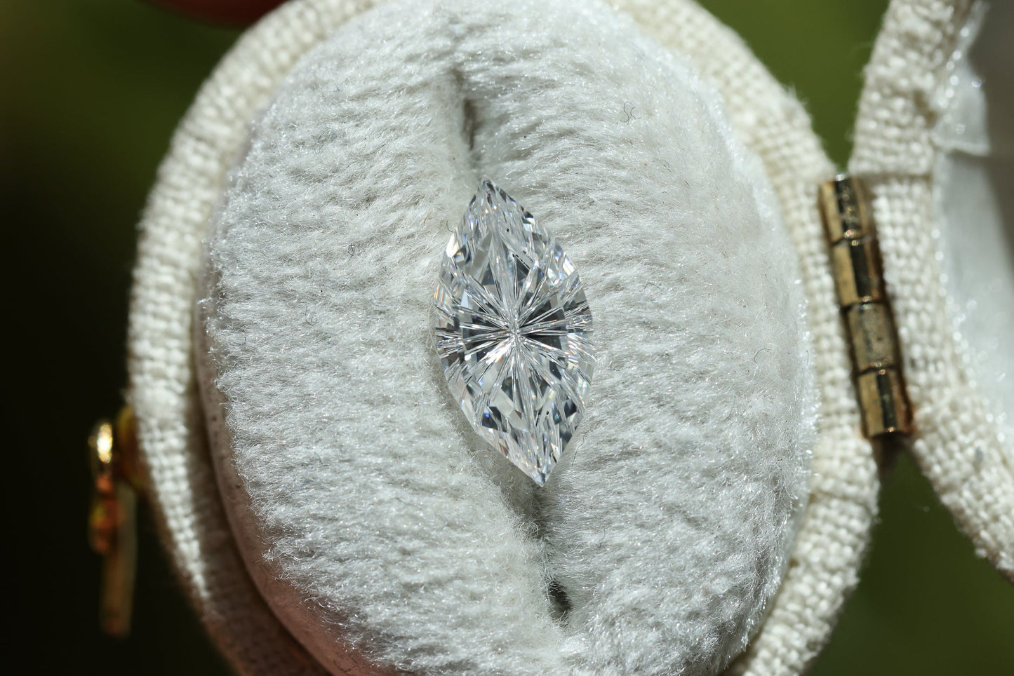 1.51ct marquise lab diamond D VVS2, Divine Portal Cut