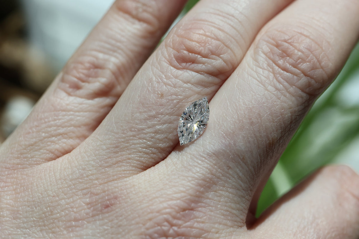 1.51ct marquise lab diamond D VVS2, Divine Portal Cut