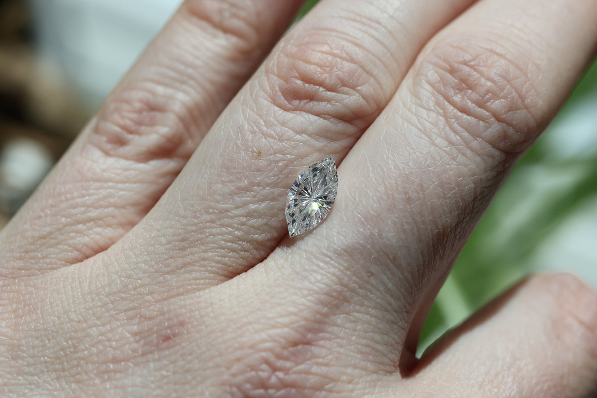 1.51ct marquise lab diamond D VVS2, Divine Portal Cut
