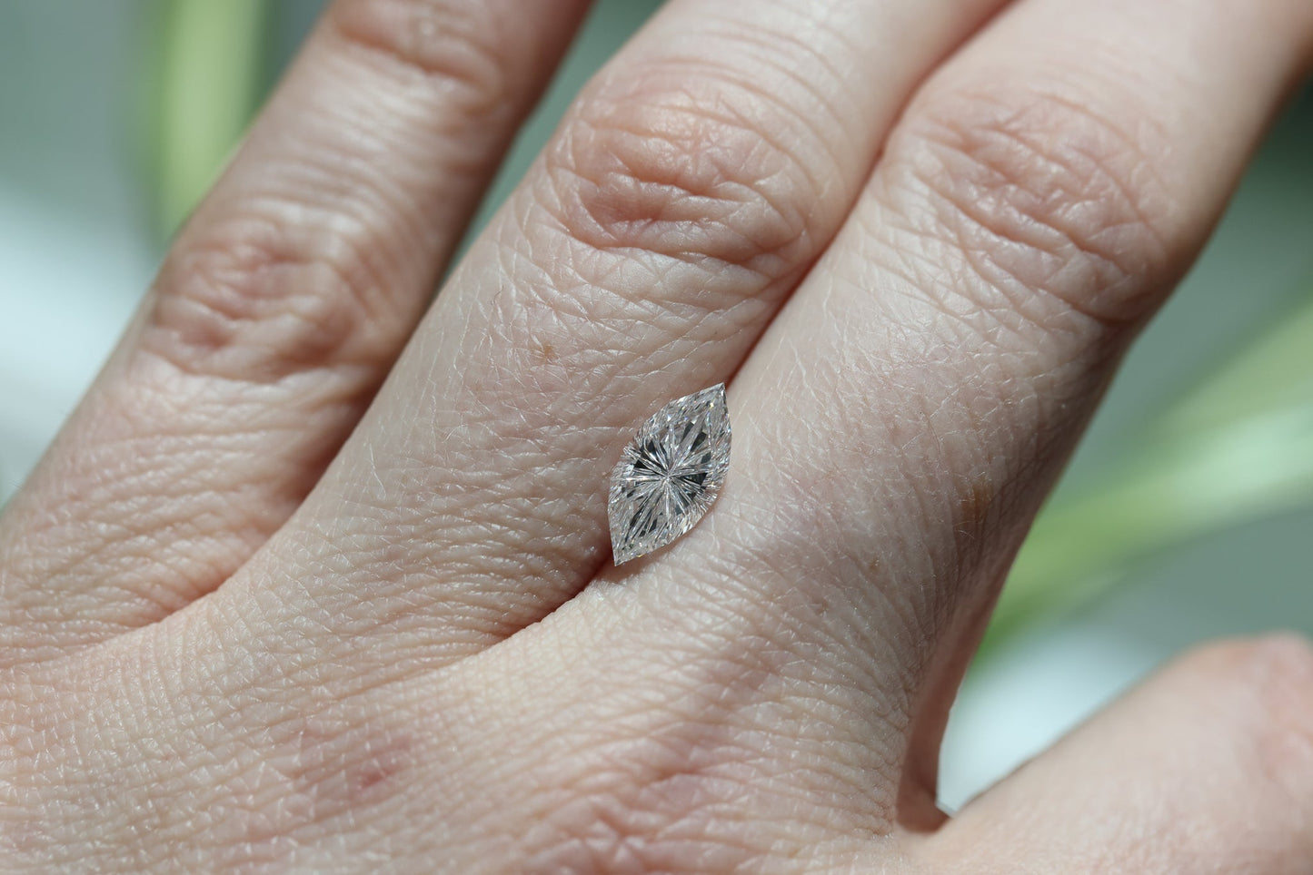 1.54ct marquise lab diamond E VS1, Divine Portal Cut